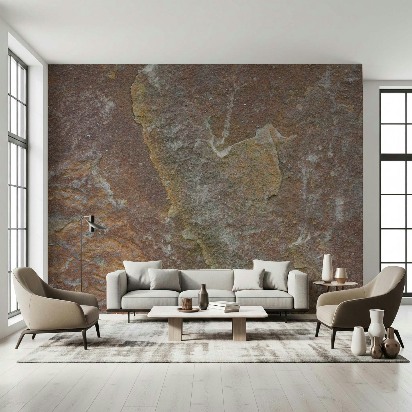 Earthy Stone Texture Wall Mural -2566597