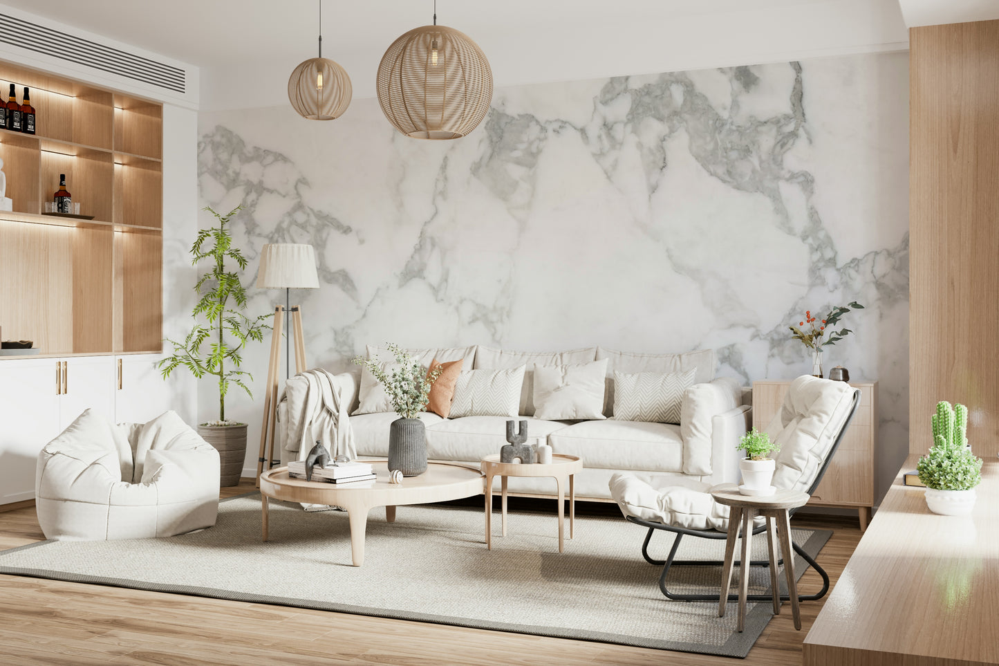 Stone Effect Wallpaper Wall Mural -2306792