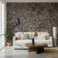 Decorative wall mural with subtle lichen textures for rustic, cozy, or eco-conscious living spaces.