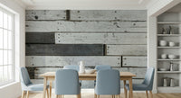 Distressed wood texture wall mural combining natural imperfections and earthy tones for cozy interiors.
