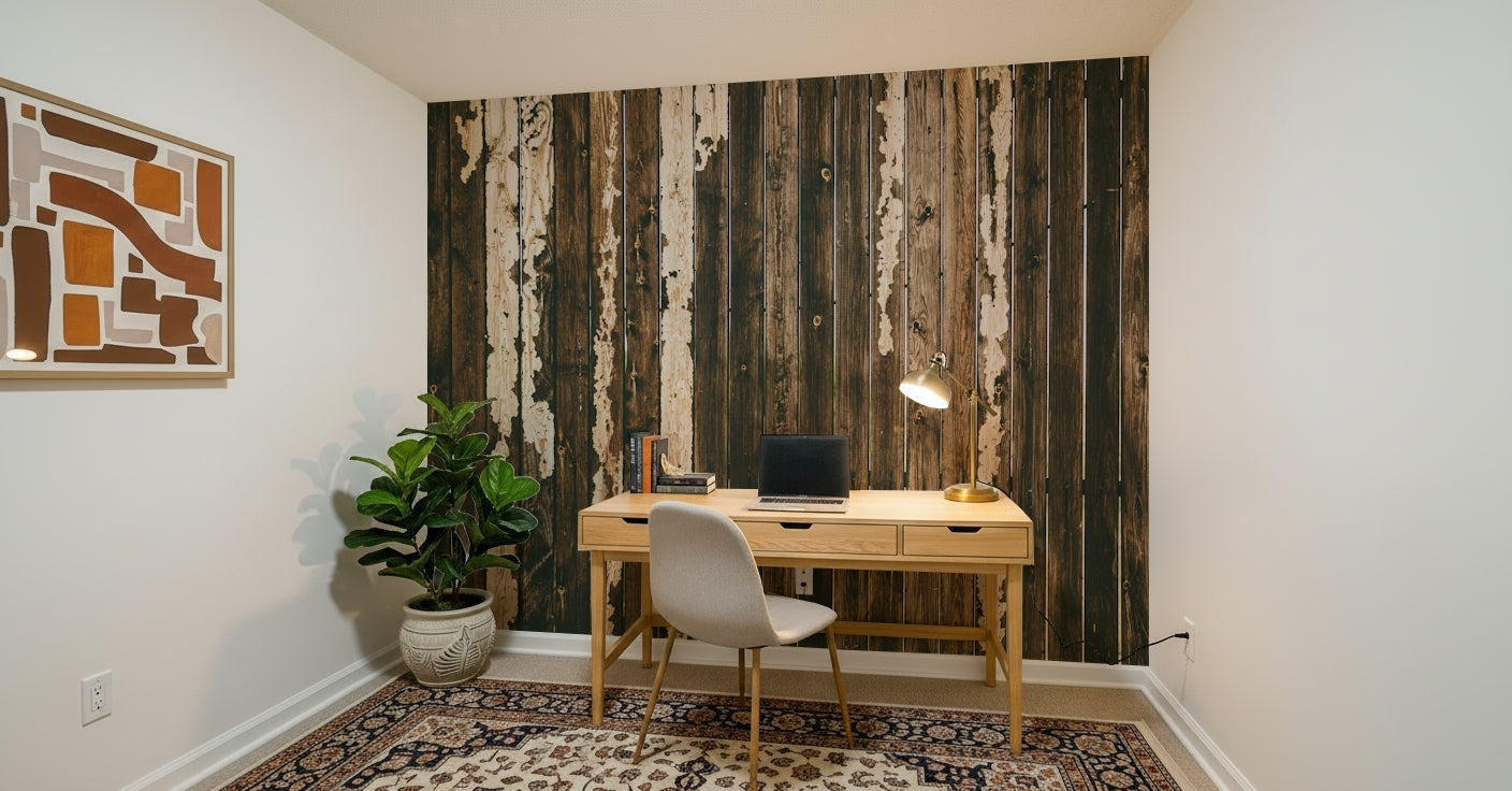 Weathered Wood Wall Mural -2226199