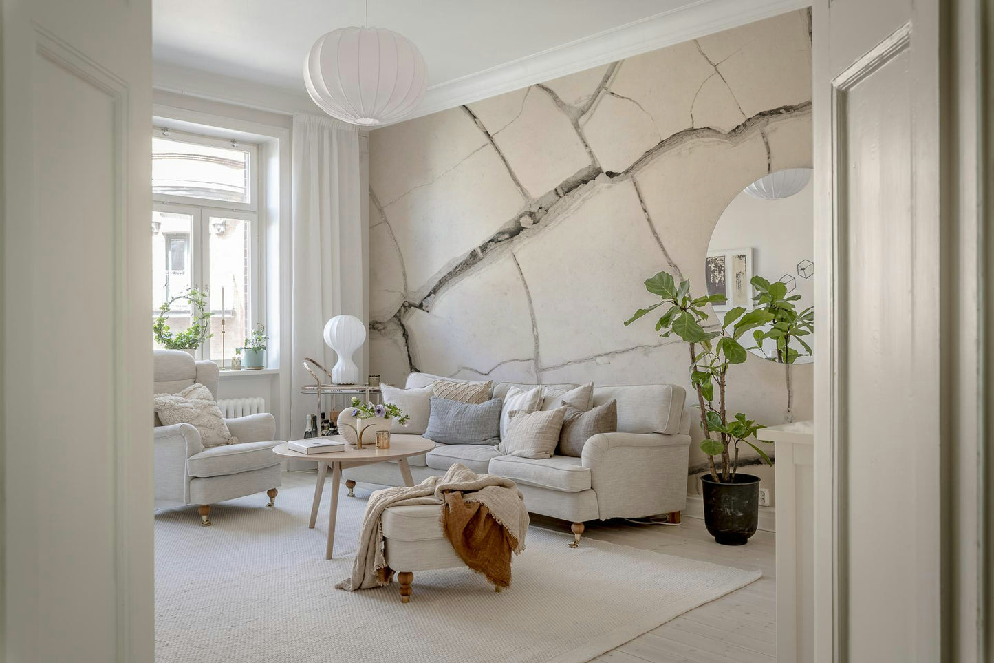 Arid Earth Abstract Wall Mural -2306166