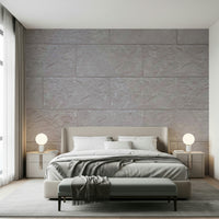 Wall mural featuring precise stone blocks with subtle shading for modern rustic or sophisticated décor.