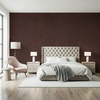 Neutral cocoa-toned wall mural with soft canvas texture for minimalist or contemporary interiors.