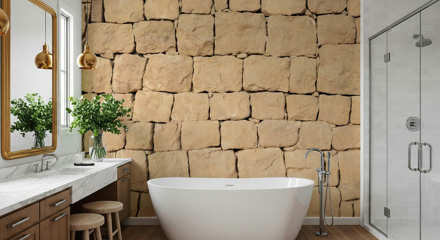 Rustic Earthen Wall Texture Wallpaper with handcrafted appeal and natural warmth for serene spaces.