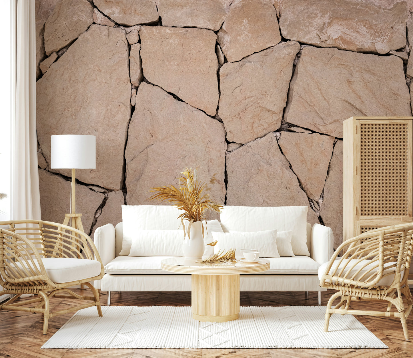 Stone Cladding Texture Wall Mural -2306806