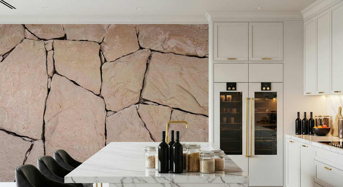 Stone Cladding Texture Wall Mural -2306806