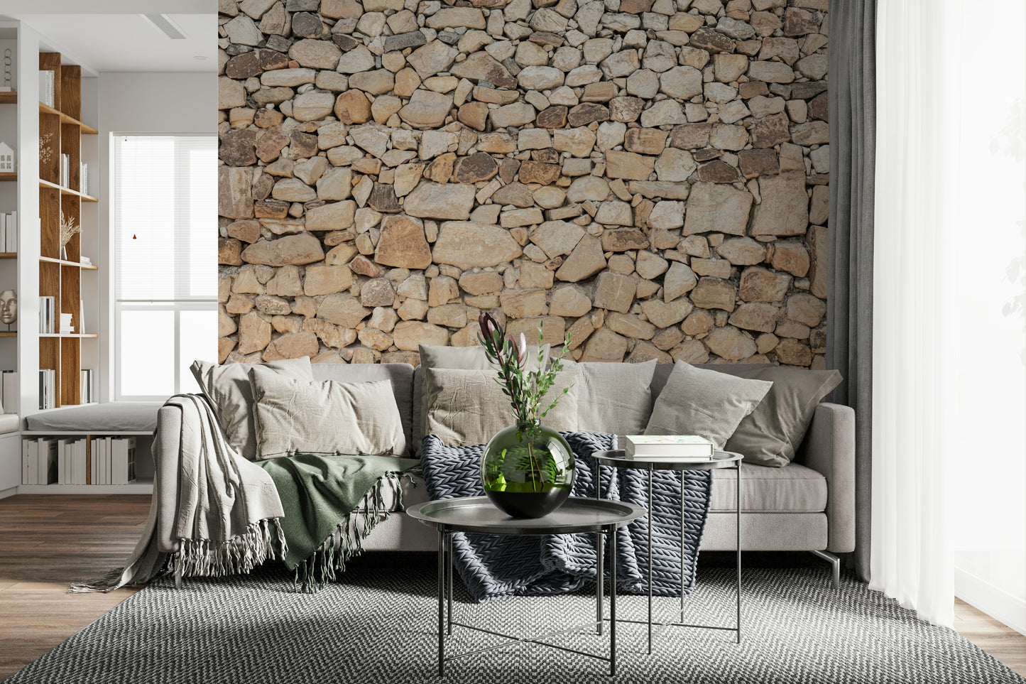 Timeless Stonework Wall Mural -2308528
