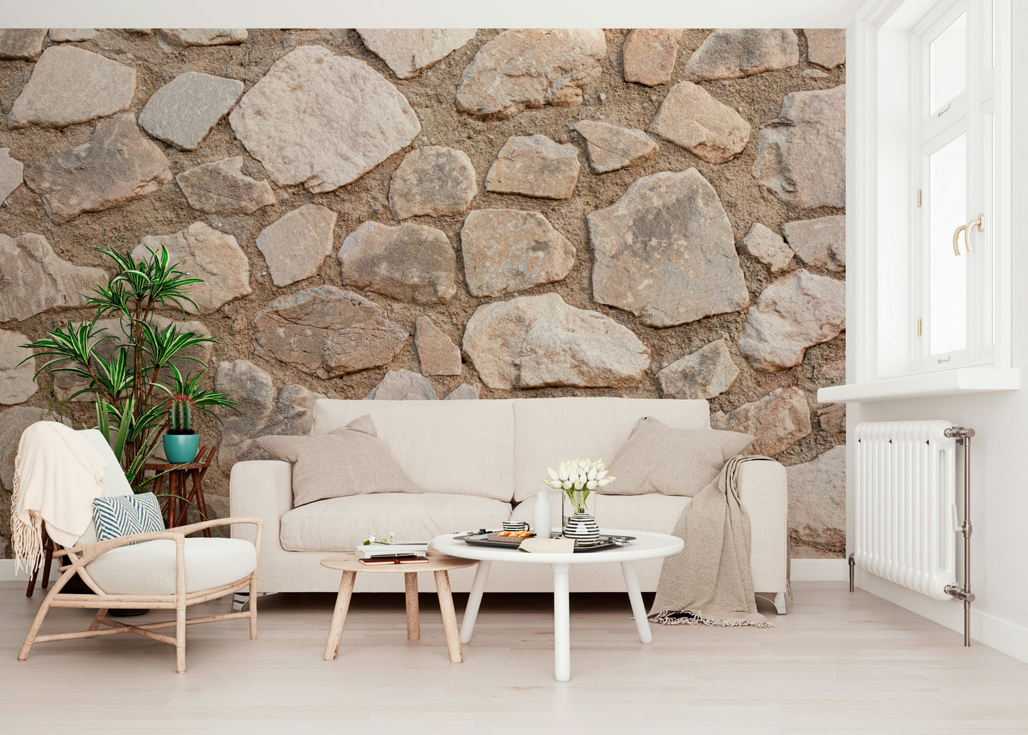 Old World Stone Wall Mural -2306810
