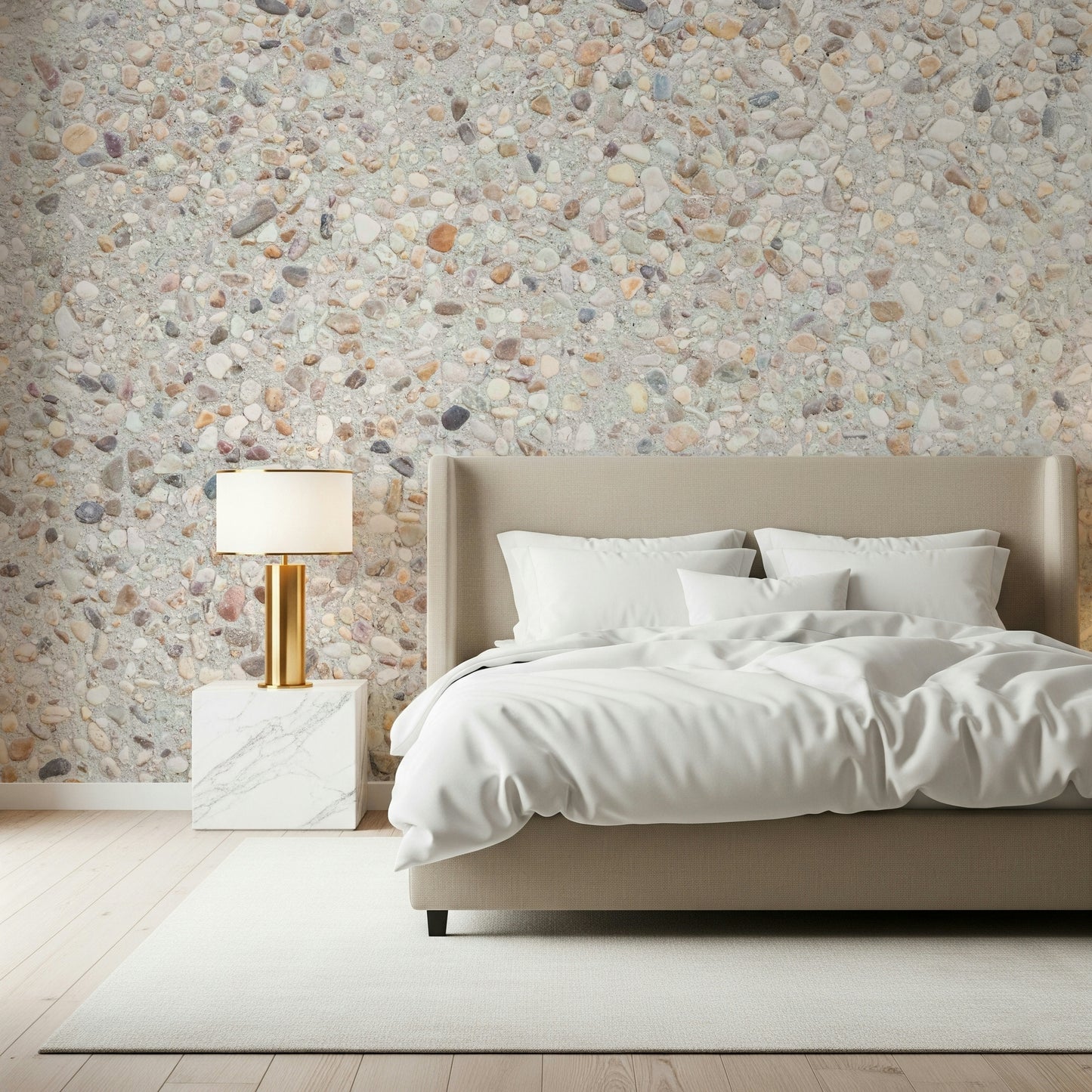 Pebble Beach Texture Wall Mural -2306812