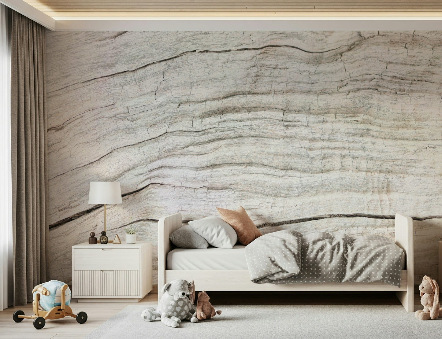 Driftwood Texture Wall Mural -2306171