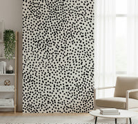 Playful dotted pattern in vibrant colors, Dotted Delight wall mural