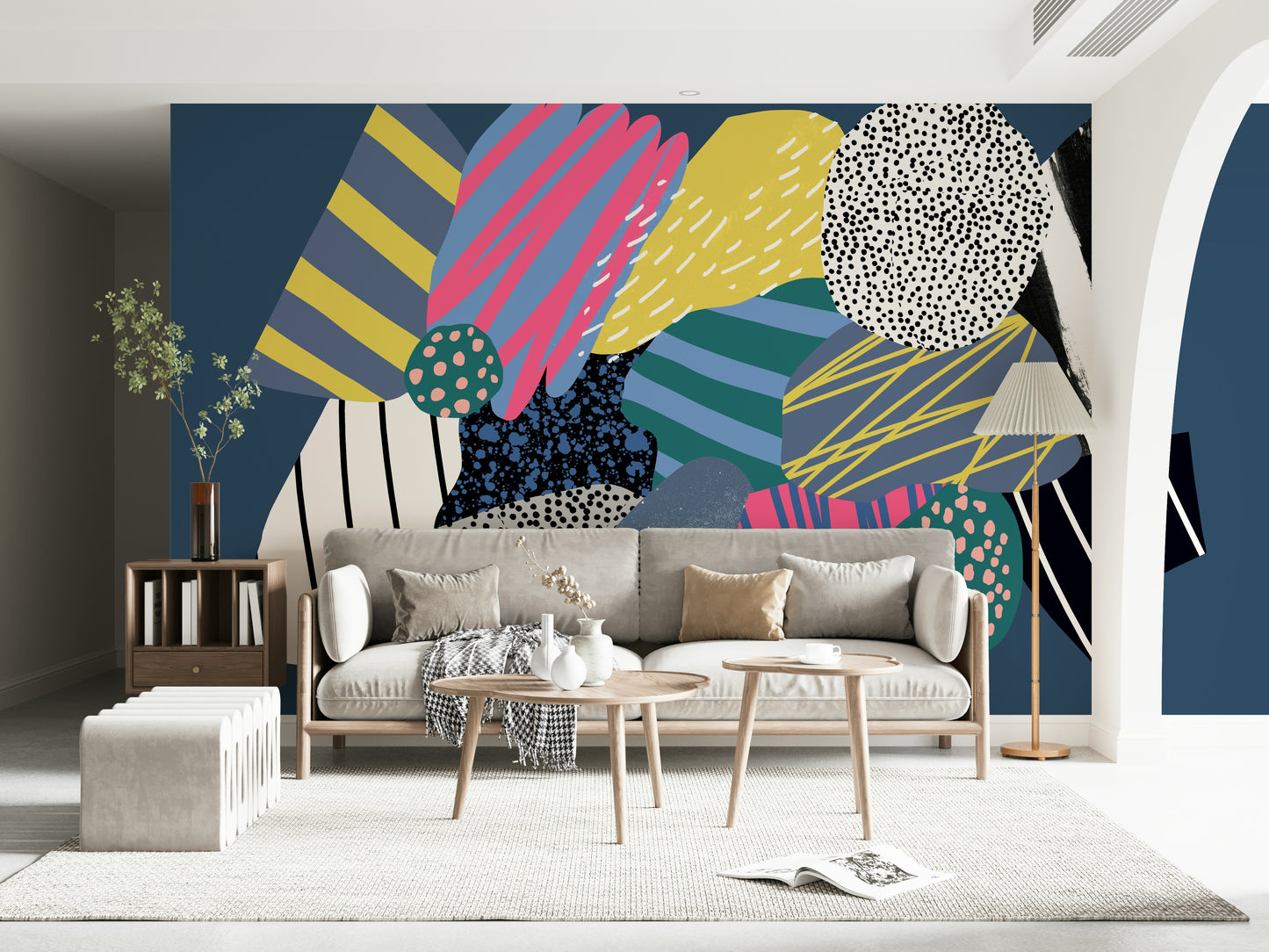 Spaceship Wall Mural