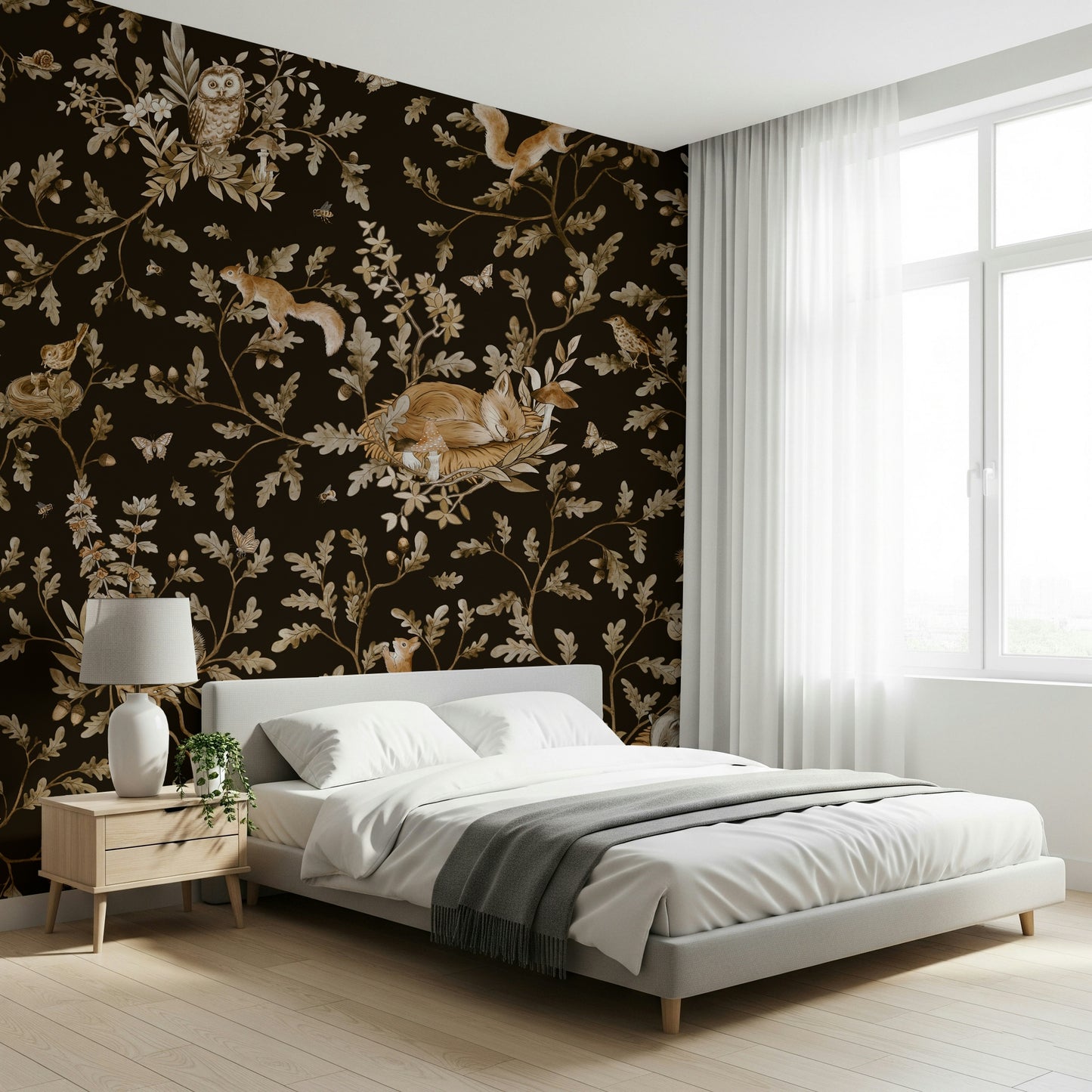 Enchanted Forest Naps Wall Mural