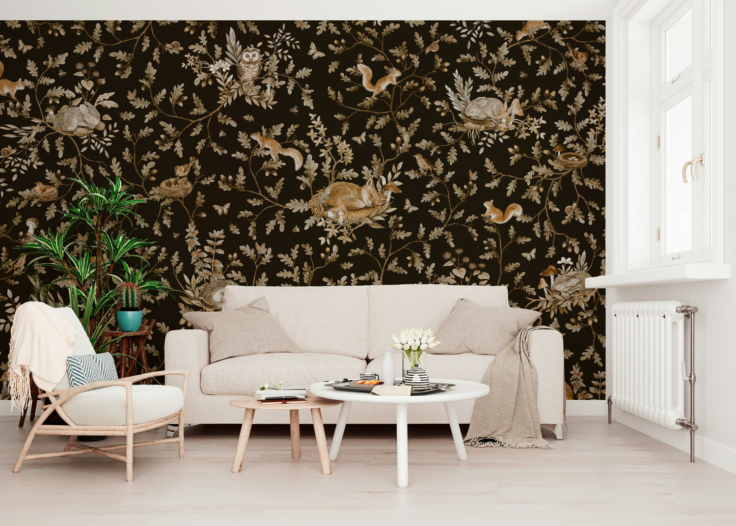 Enchanted Forest Naps Wall Mural