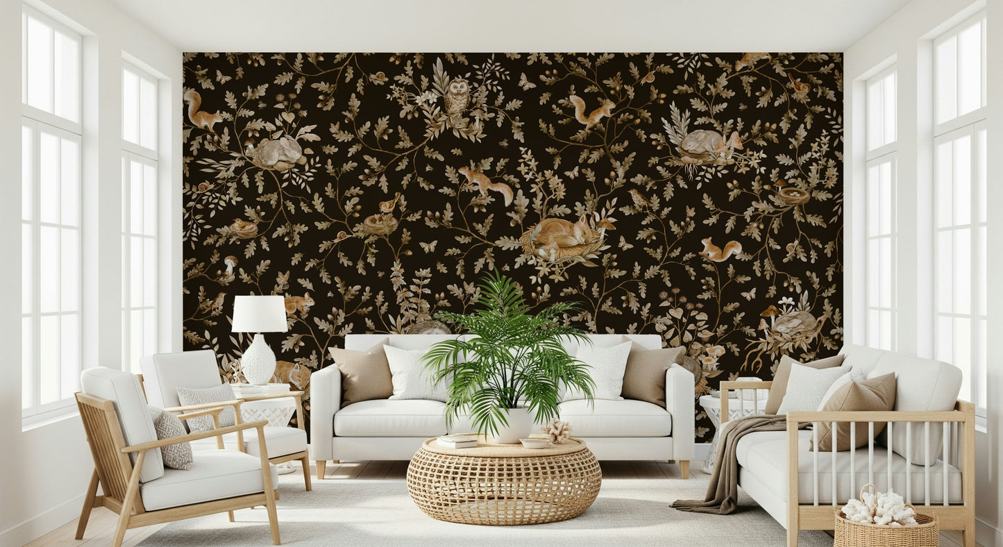 Enchanted Forest Naps Wall Mural