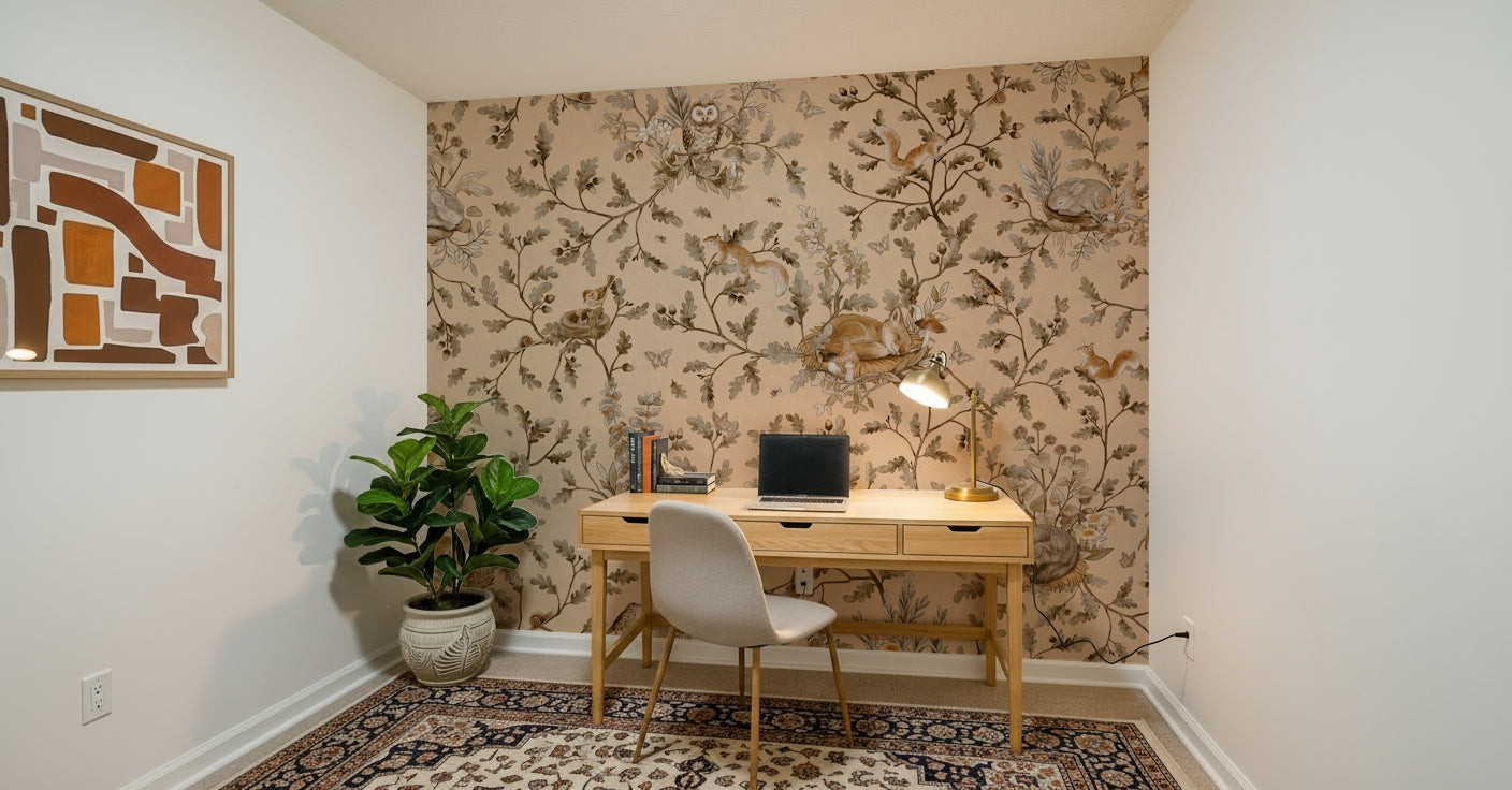 Forest Slumber Wallpaper Wall Mural