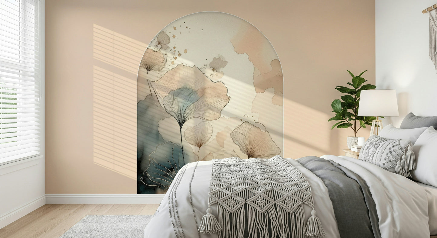 Ethereal Garden Archway Wall Mural