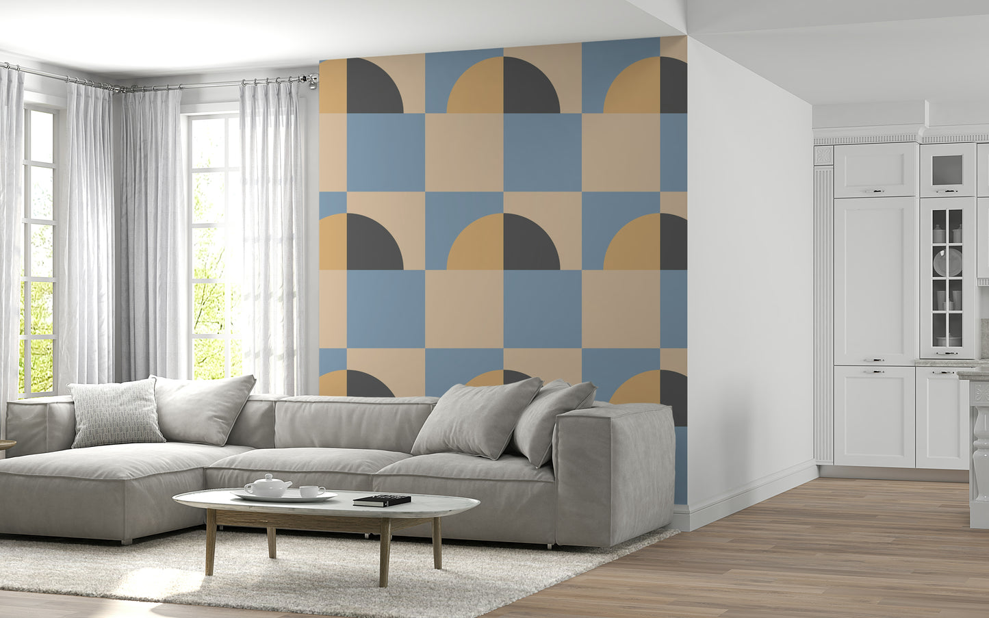 Abstract Sun and Sky Wallpaper⁠