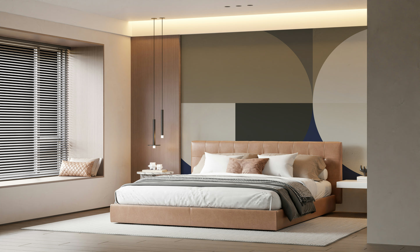 Neutral Tones Balance Wall Mural
