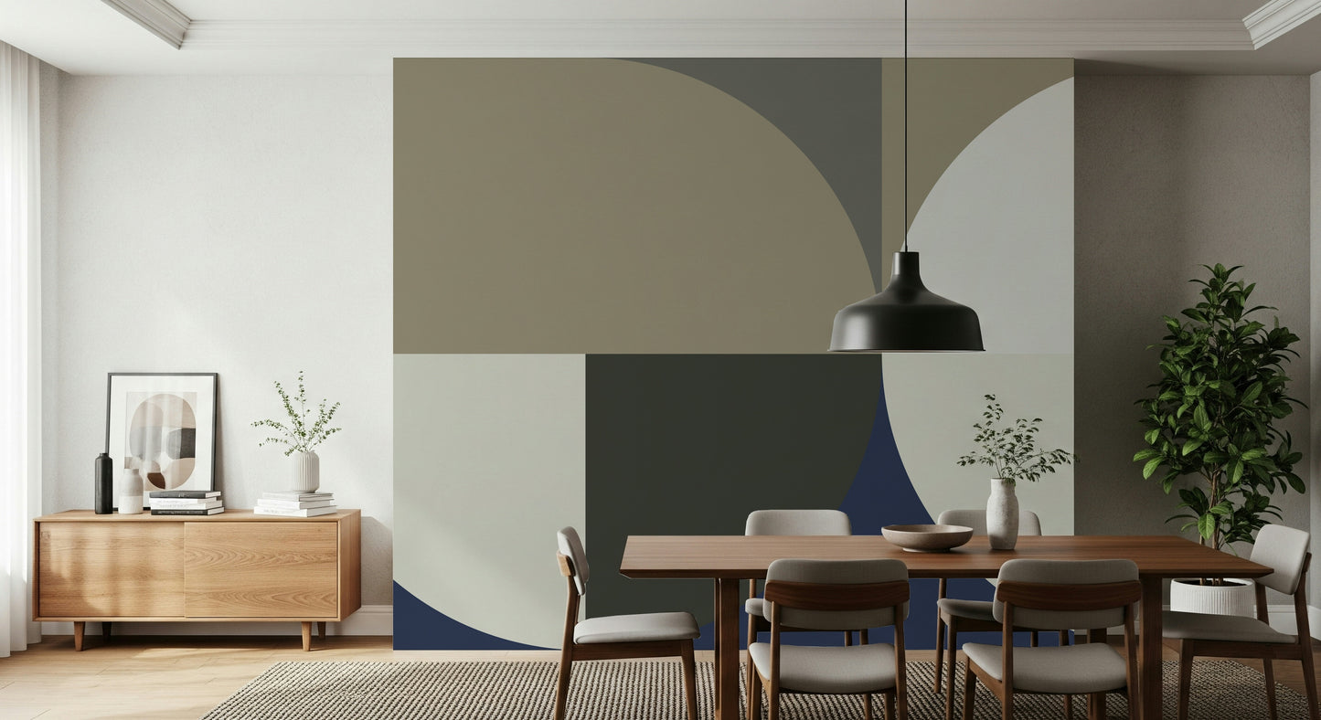 Neutral Tones Balance Wall Mural