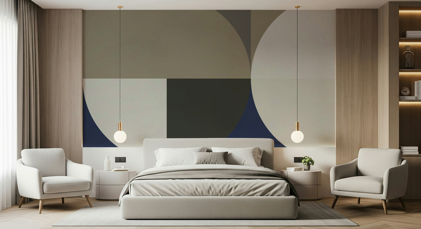 Neutral Tones Balance Wall Mural