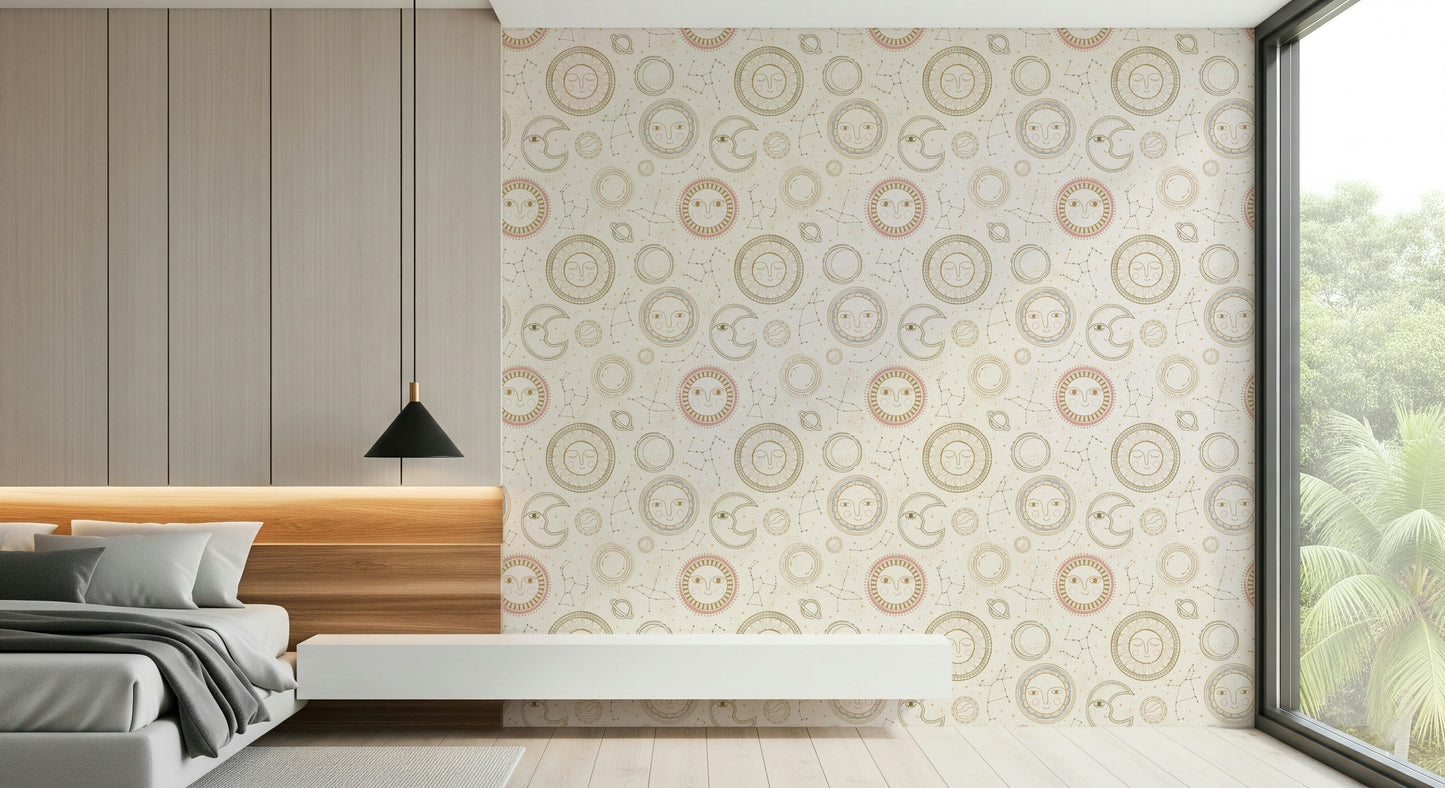 Celestial Harmony Wallpaper⁠