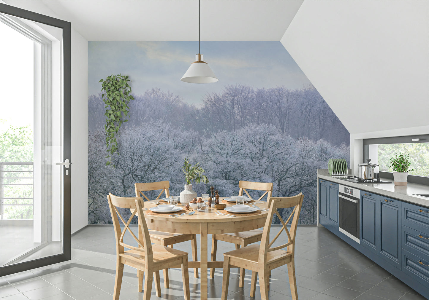 Winter's Whispers Wall Mural