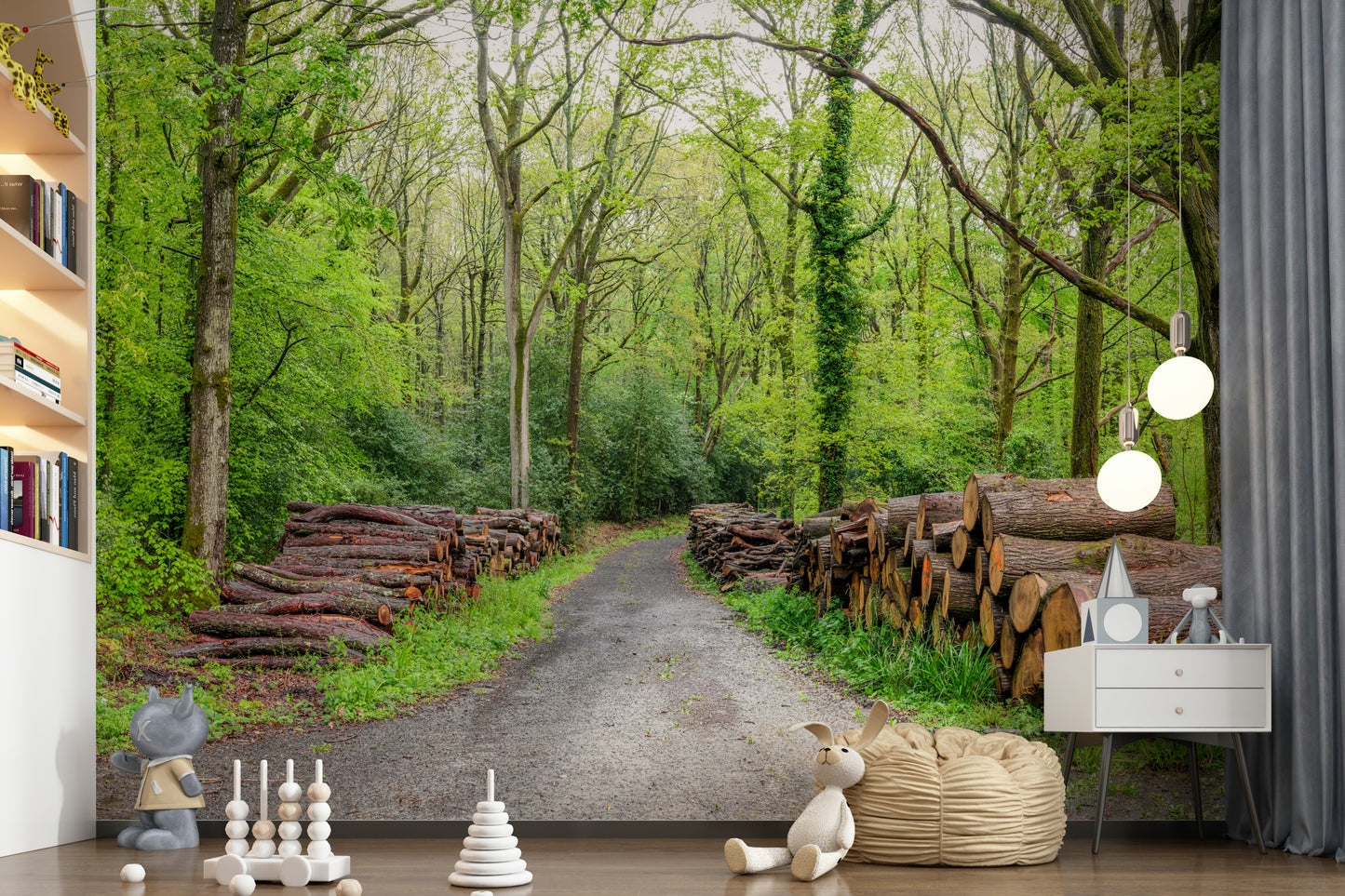 Woodland Harmony Wall Mural