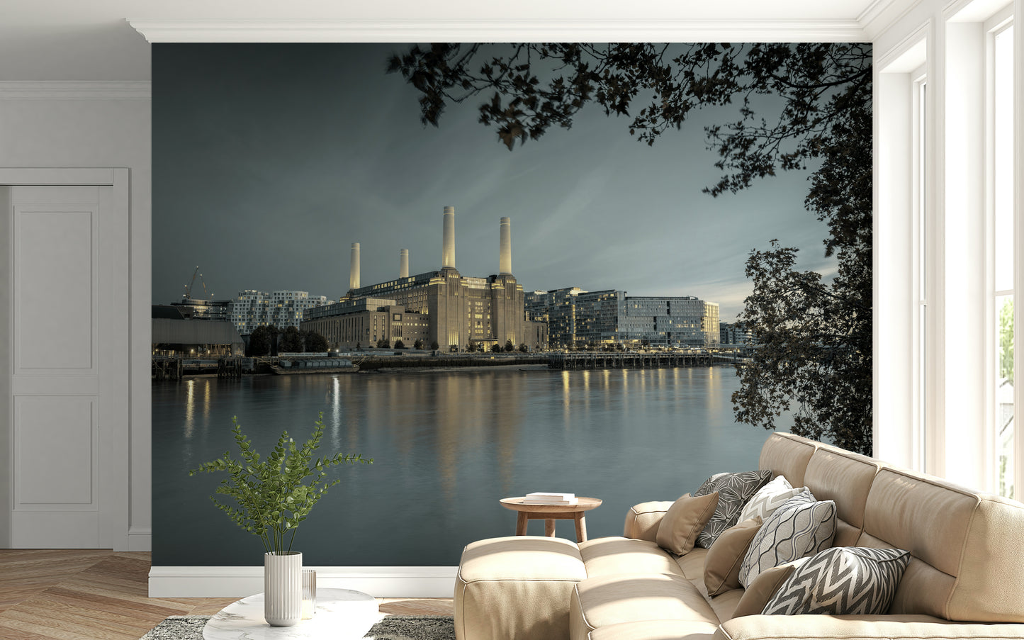 London's Powerhouse Wall Mural