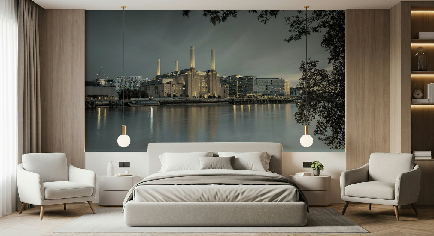 London's Powerhouse Wall Mural