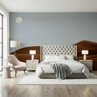 Dunes Under the Sun wallpaper mural, arid landscape wall decor.