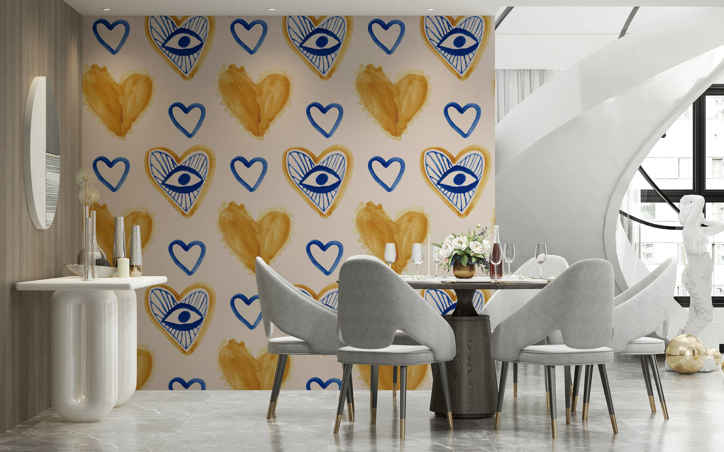 Heartfelt Hues wallpaper featuring soft, blended colors with a warm emotional feel.