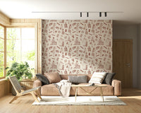 Timeless Tales wallpaper featuring vintage storybook-style illustrations and classic motifs.