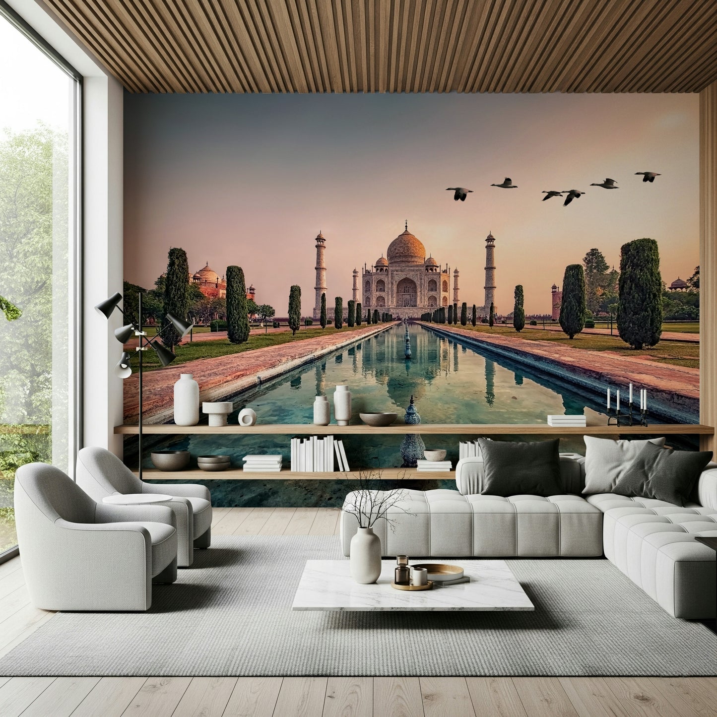 India's Taj Mahal: A Timeless Wonder Wall Mural