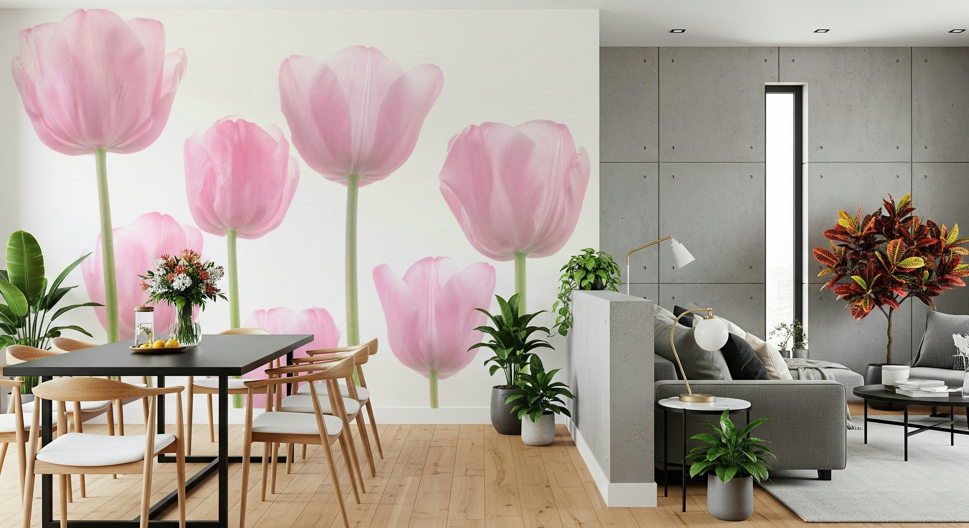 Premium Bulbs image soft wall mural subtle texture.