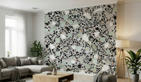 Artistic aggregate design Modern Terrazzo mural wall covering material.