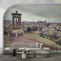 Stunning Scottish vista wallpaper, classic Athens of North image.
