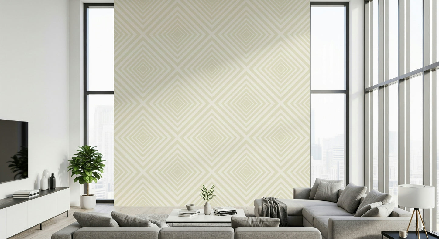 Calming Beige Chevron seamless pattern mural, neutral palette texture.