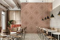 Chevron Modern wallpaper, repeating pattern, elegant wall covering.