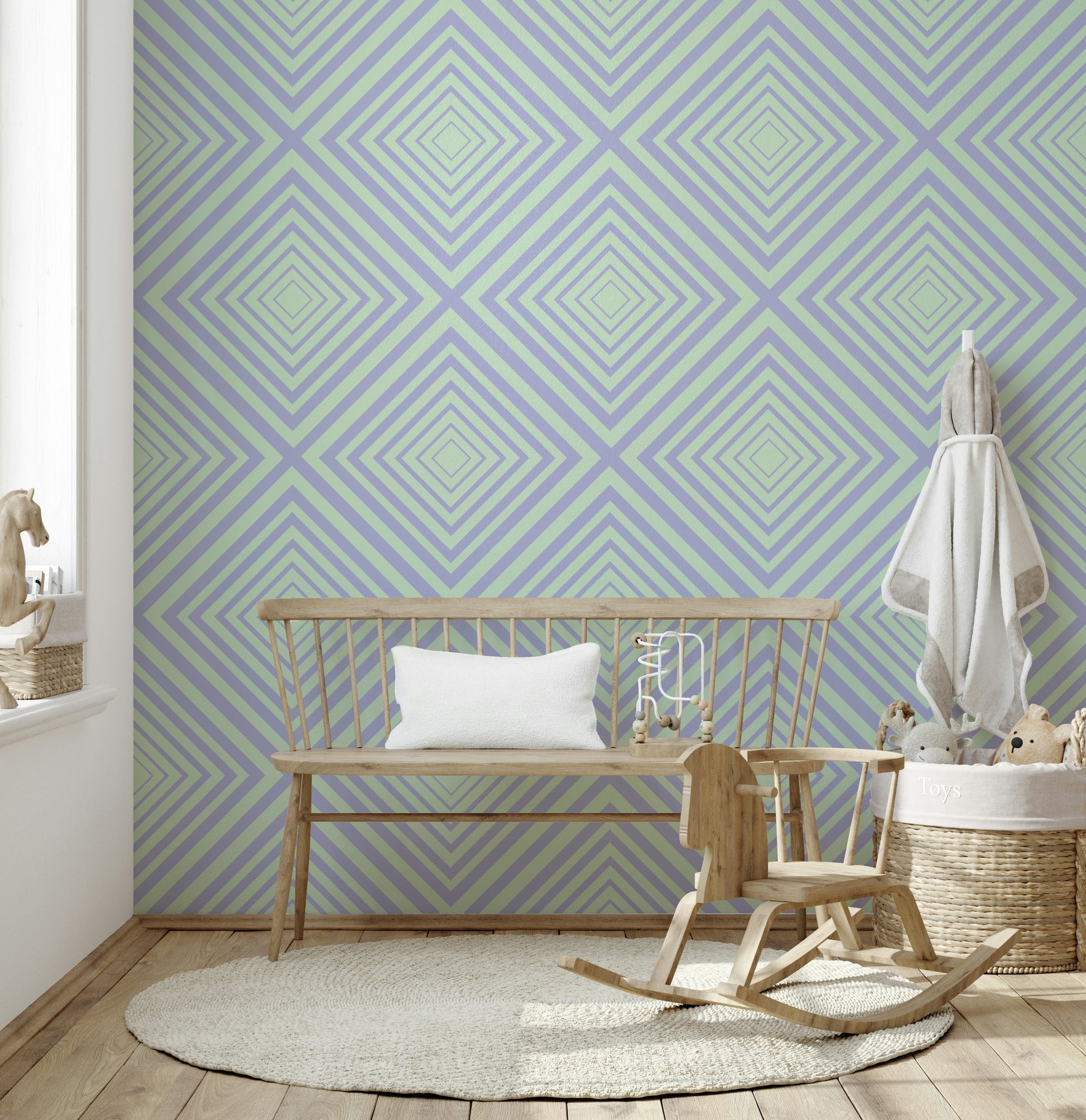 Refined Chevron Dreams smooth surface calming background bliss.