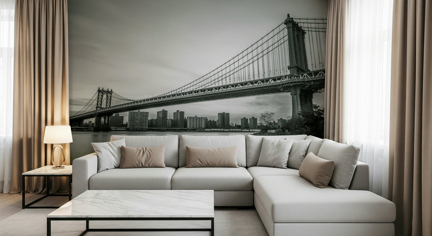 Urban Span artwork Rhythm of repeated vertical supports.