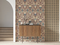 Artistic Antique Floral Flourish pattern decorative old world feel.