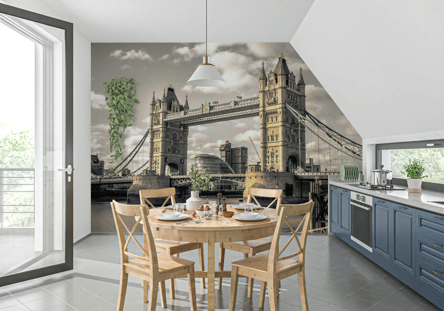 London Bridge Wall Mural