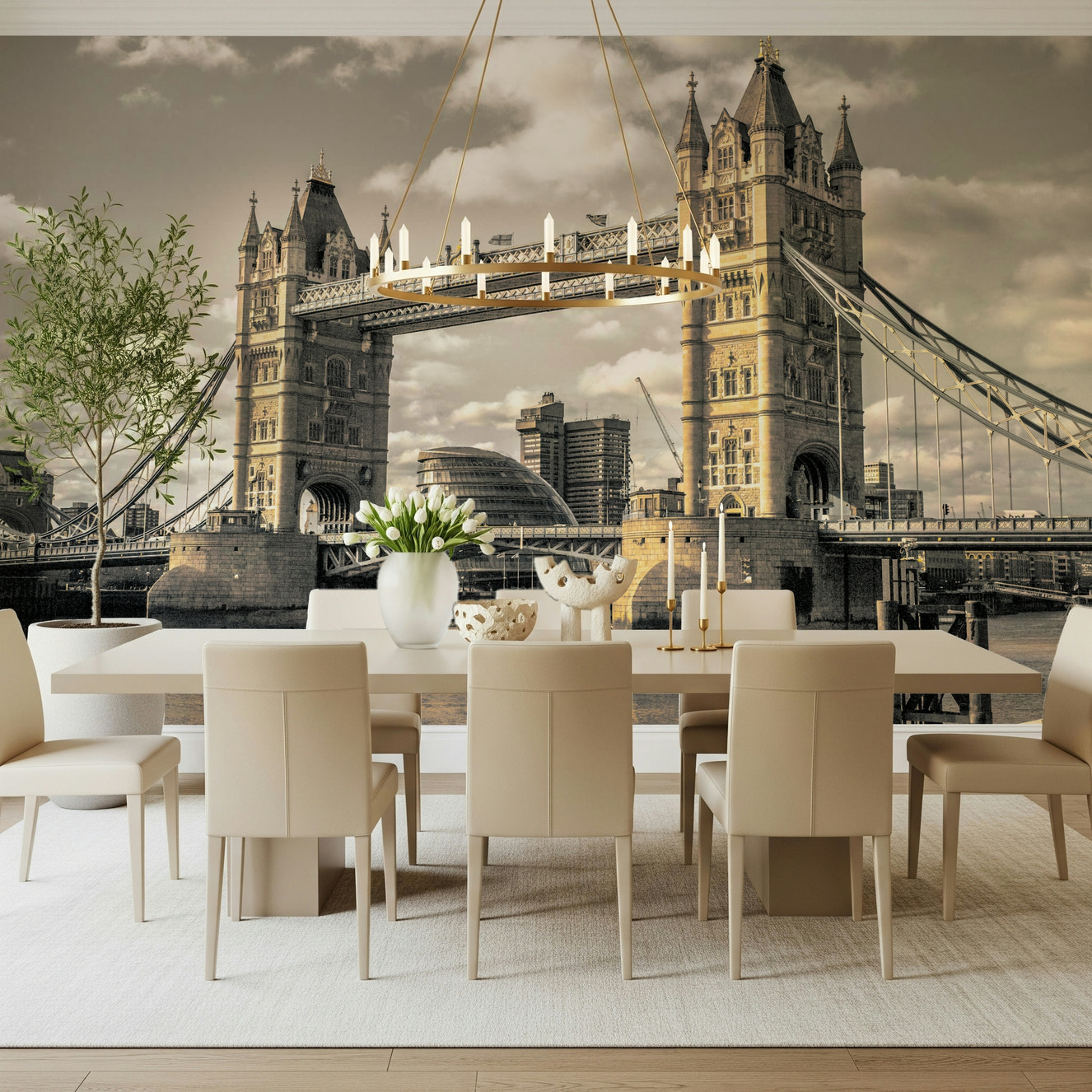 London Bridge Wall Mural
