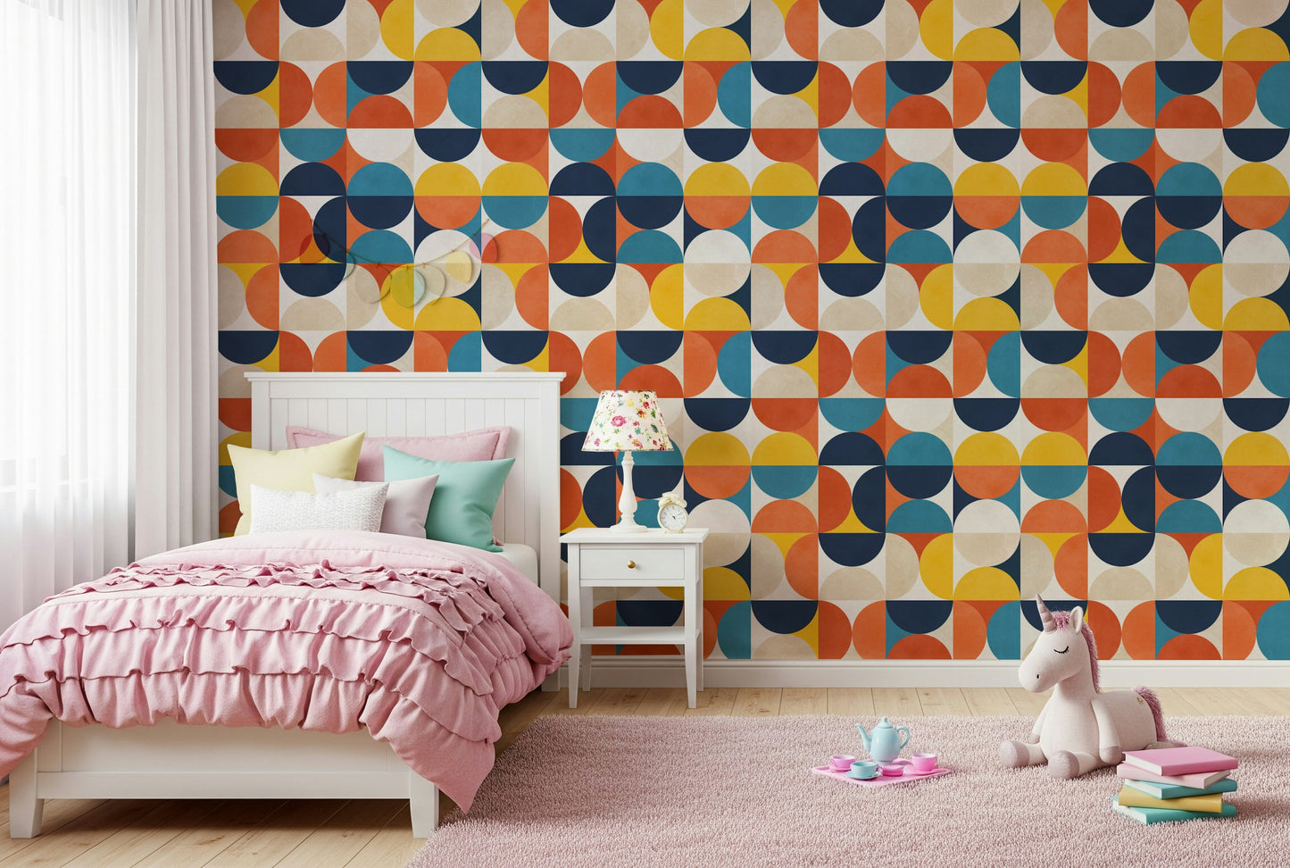 Modern Harmony designer surface wall covering.