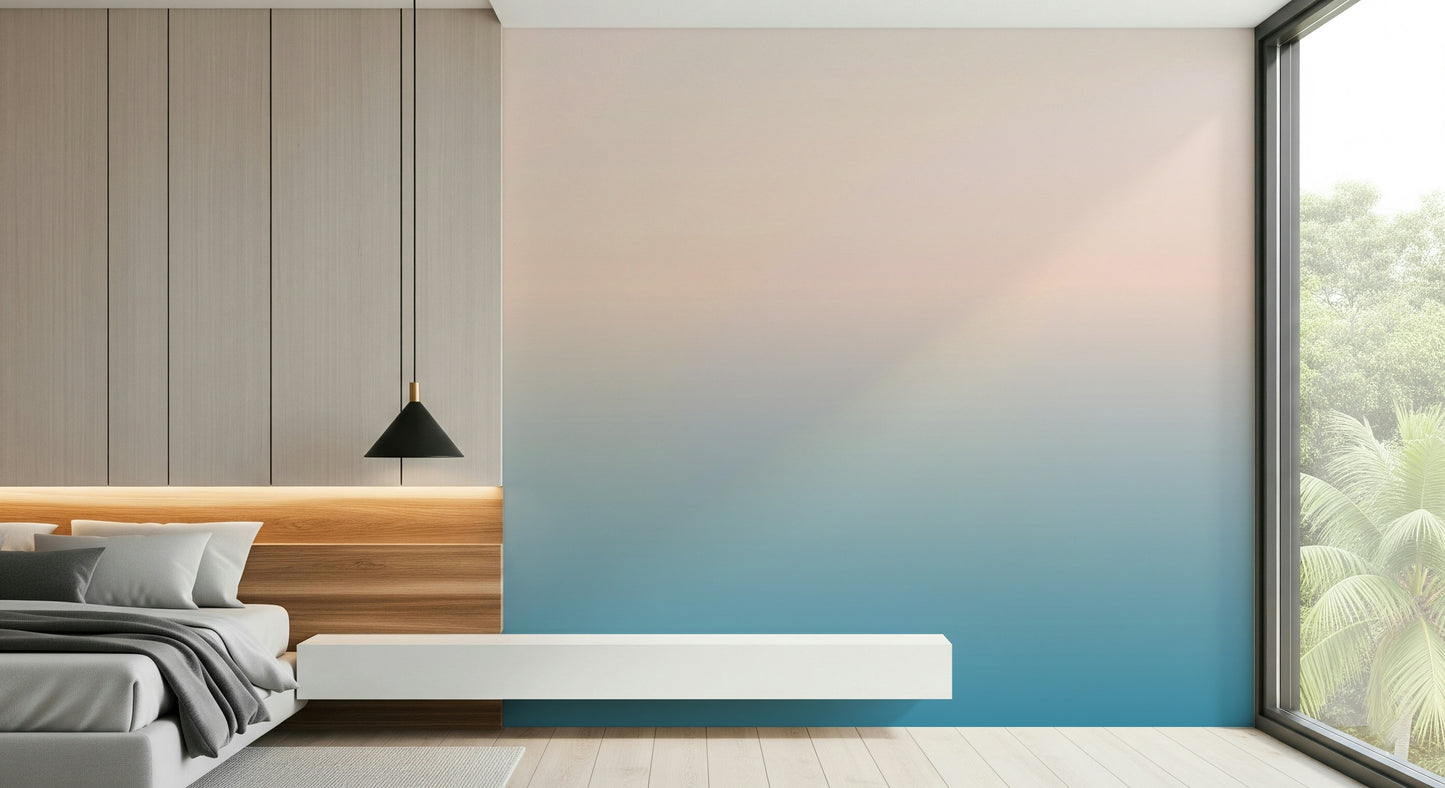 Skyline Fade vertical color blend, exquisite design, inspiring calmness.