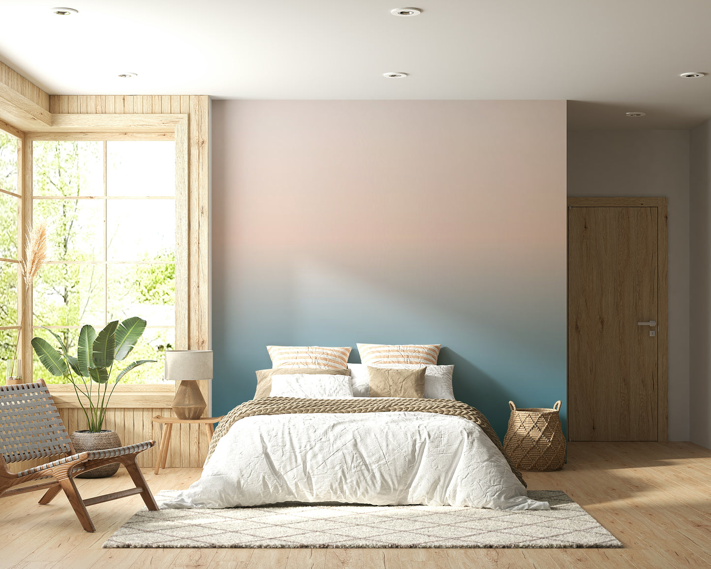 Skyline Fade backdrop, softest hues and cool tones, marvelous finish.
