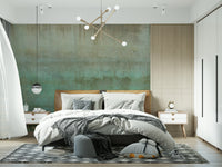 Eroded Oxidized Wall Art wall mural textured vintage look.