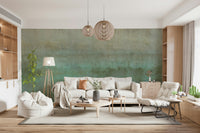 Abstract Oxidized Wall Art design streaked metallic finish.